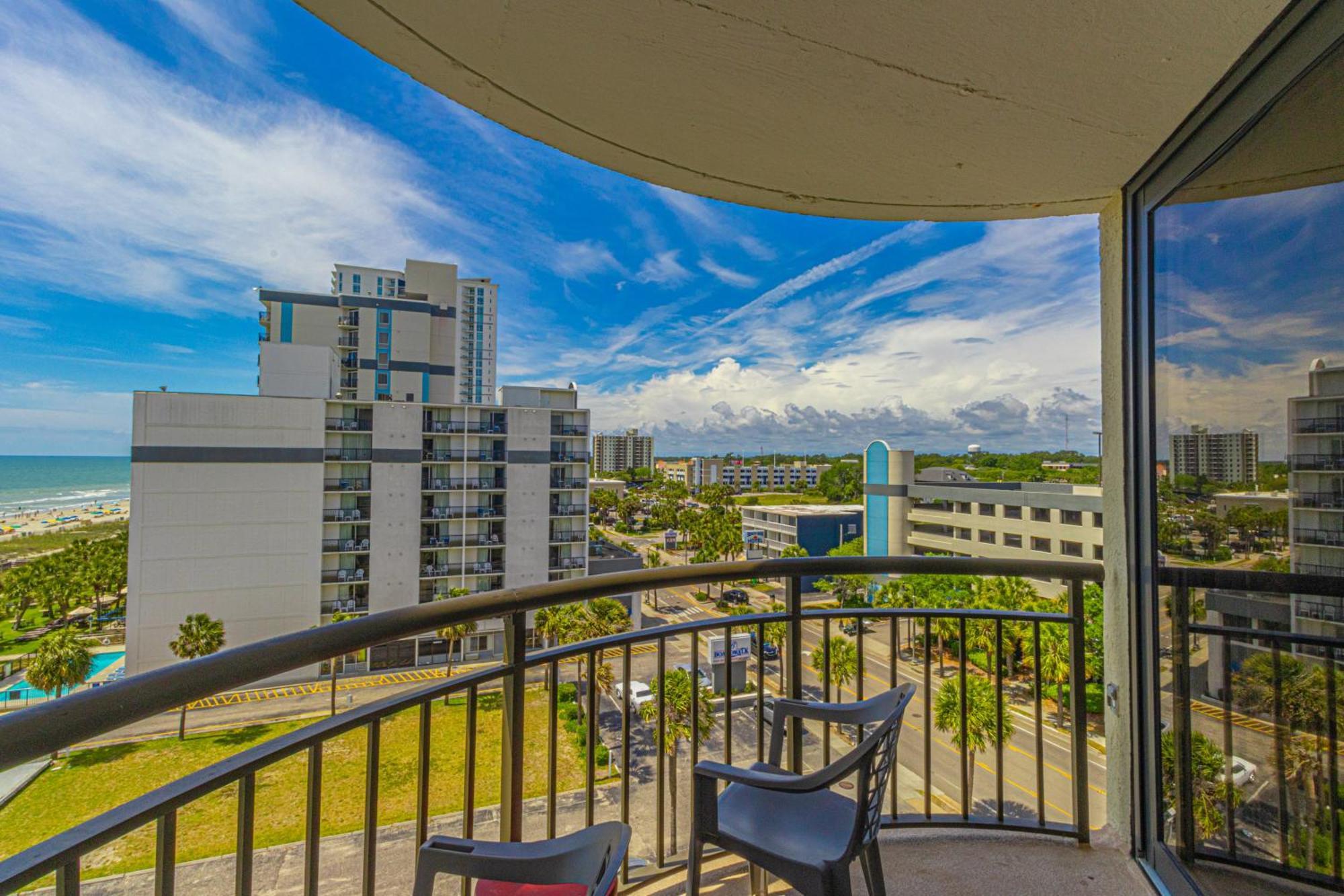 Ocean View Double Suite! Sleeps 4 Meridian Plaza 705 Myrtle Beach Exterior photo