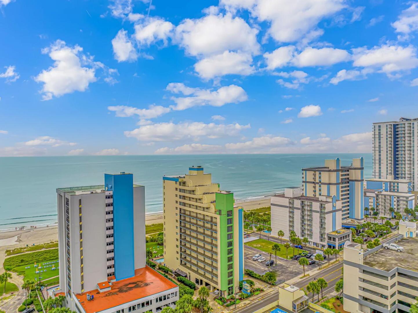 Ocean View Double Suite! Sleeps 4 Meridian Plaza 705 Myrtle Beach Exterior photo