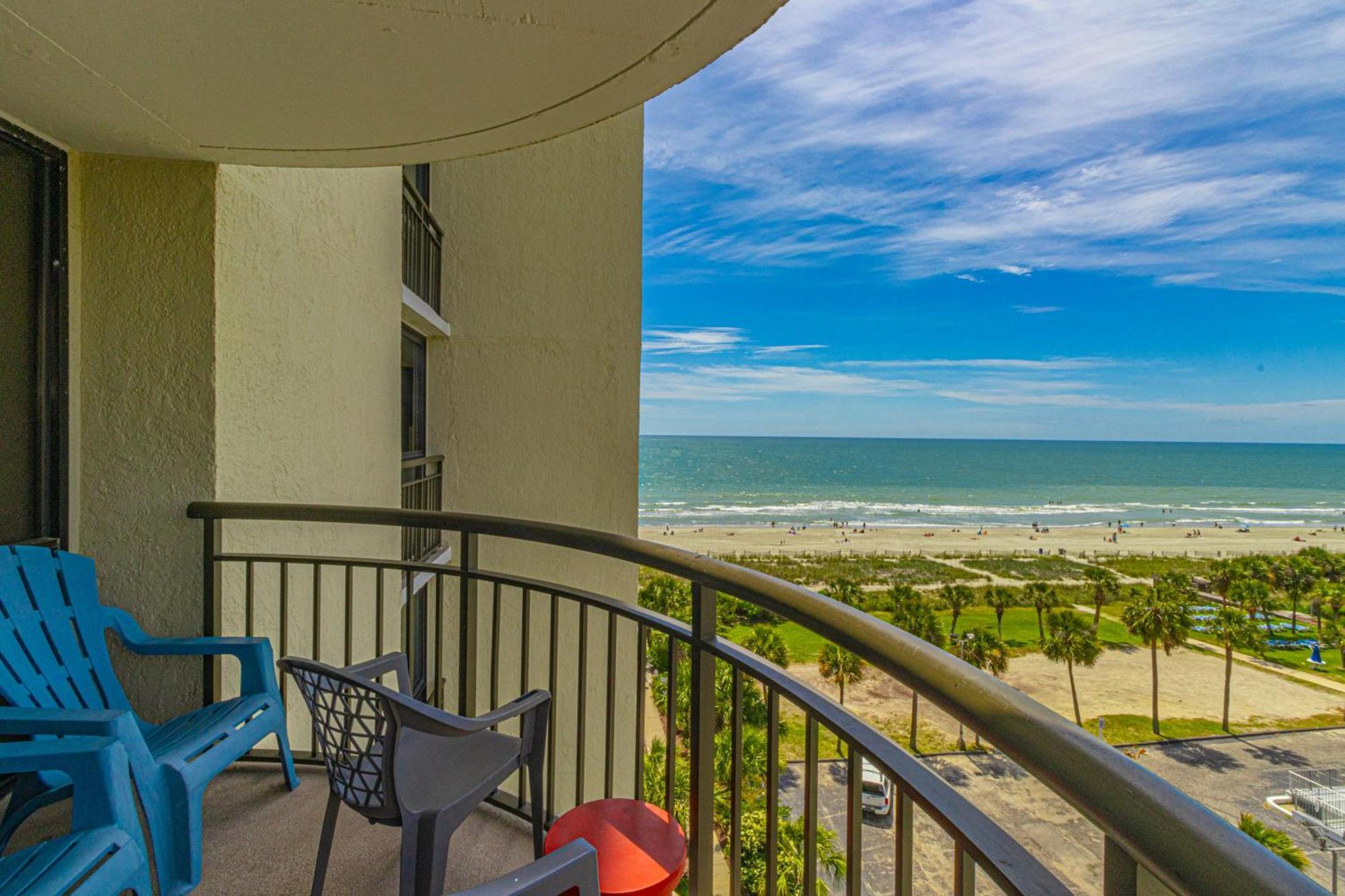 Ocean View Double Suite! Sleeps 4 Meridian Plaza 705 Myrtle Beach Exterior photo