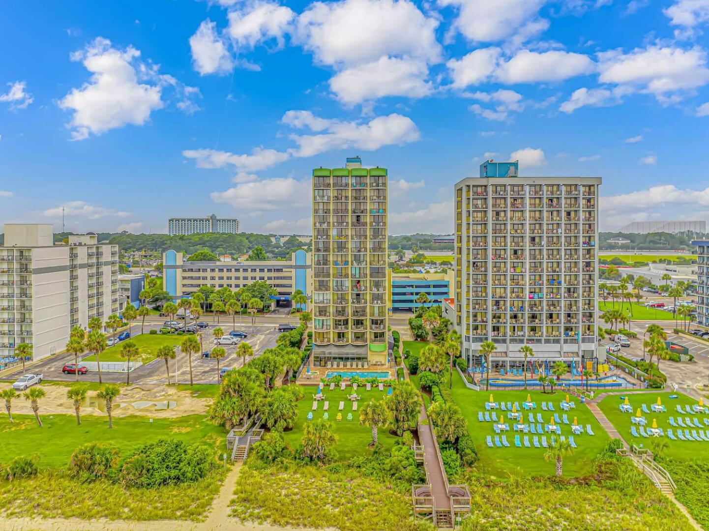 Ocean View Double Suite! Sleeps 4 Meridian Plaza 705 Myrtle Beach Exterior photo
