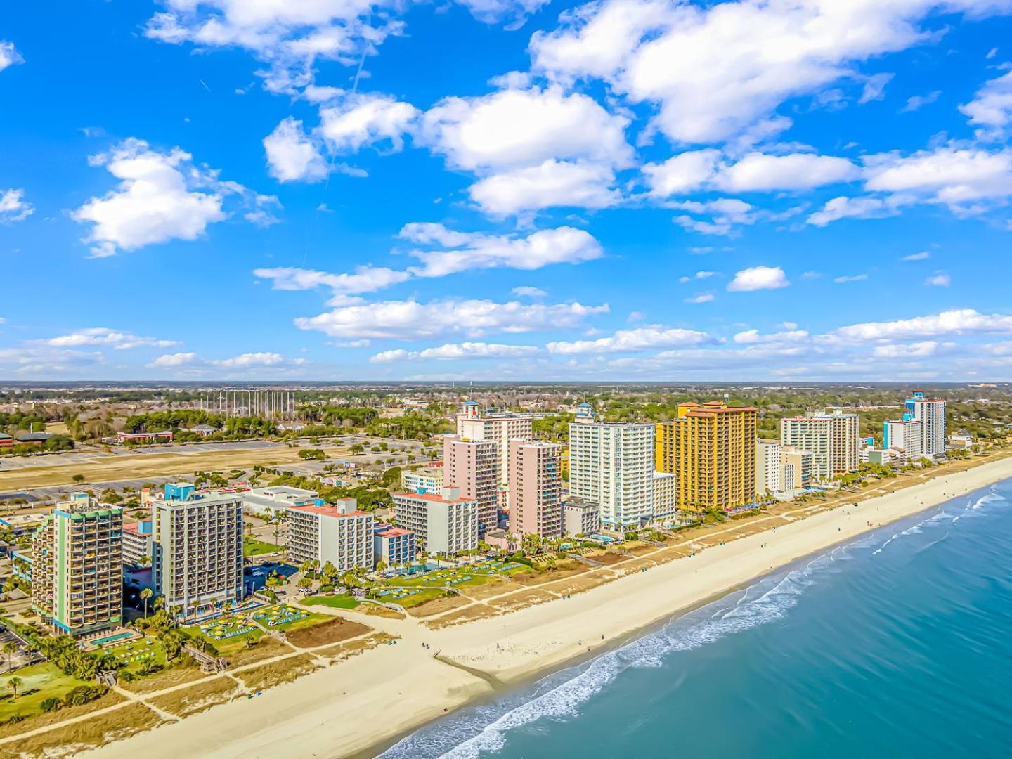 Ocean View Double Suite! Sleeps 4 Meridian Plaza 705 Myrtle Beach Exterior photo