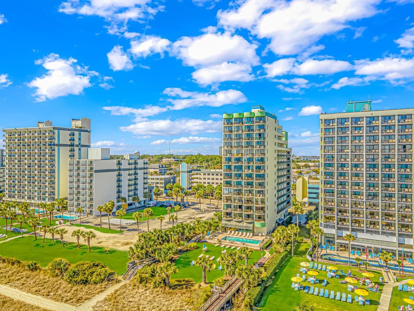 Ocean View Double Suite! Sleeps 4 Meridian Plaza 705 Myrtle Beach Exterior photo