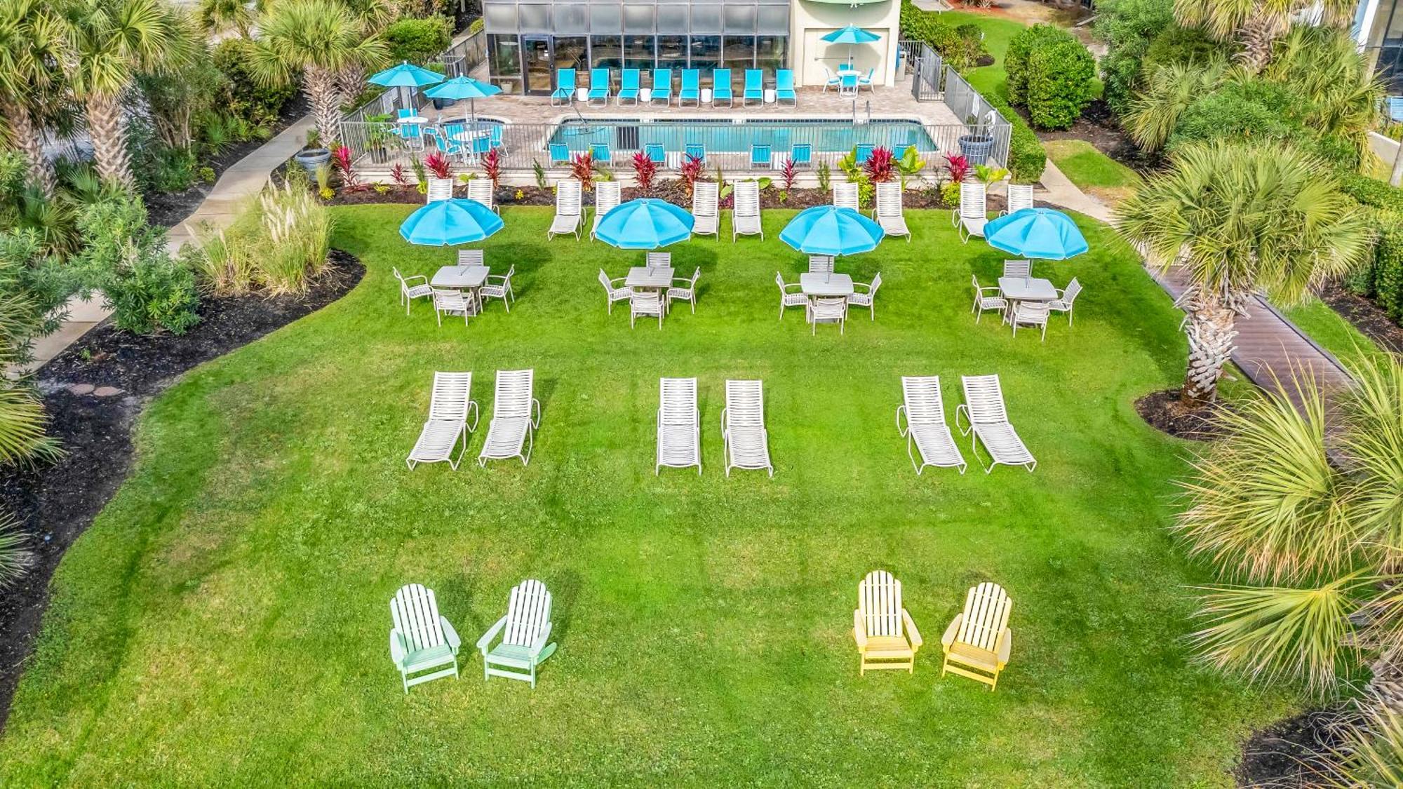 Ocean View Double Suite! Sleeps 4 Meridian Plaza 705 Myrtle Beach Exterior photo