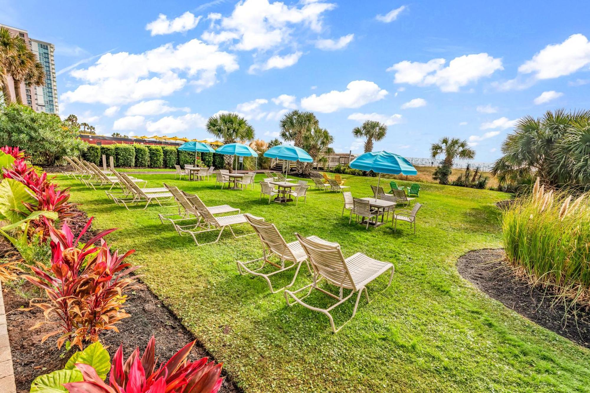 Ocean View Double Suite! Sleeps 4 Meridian Plaza 705 Myrtle Beach Exterior photo