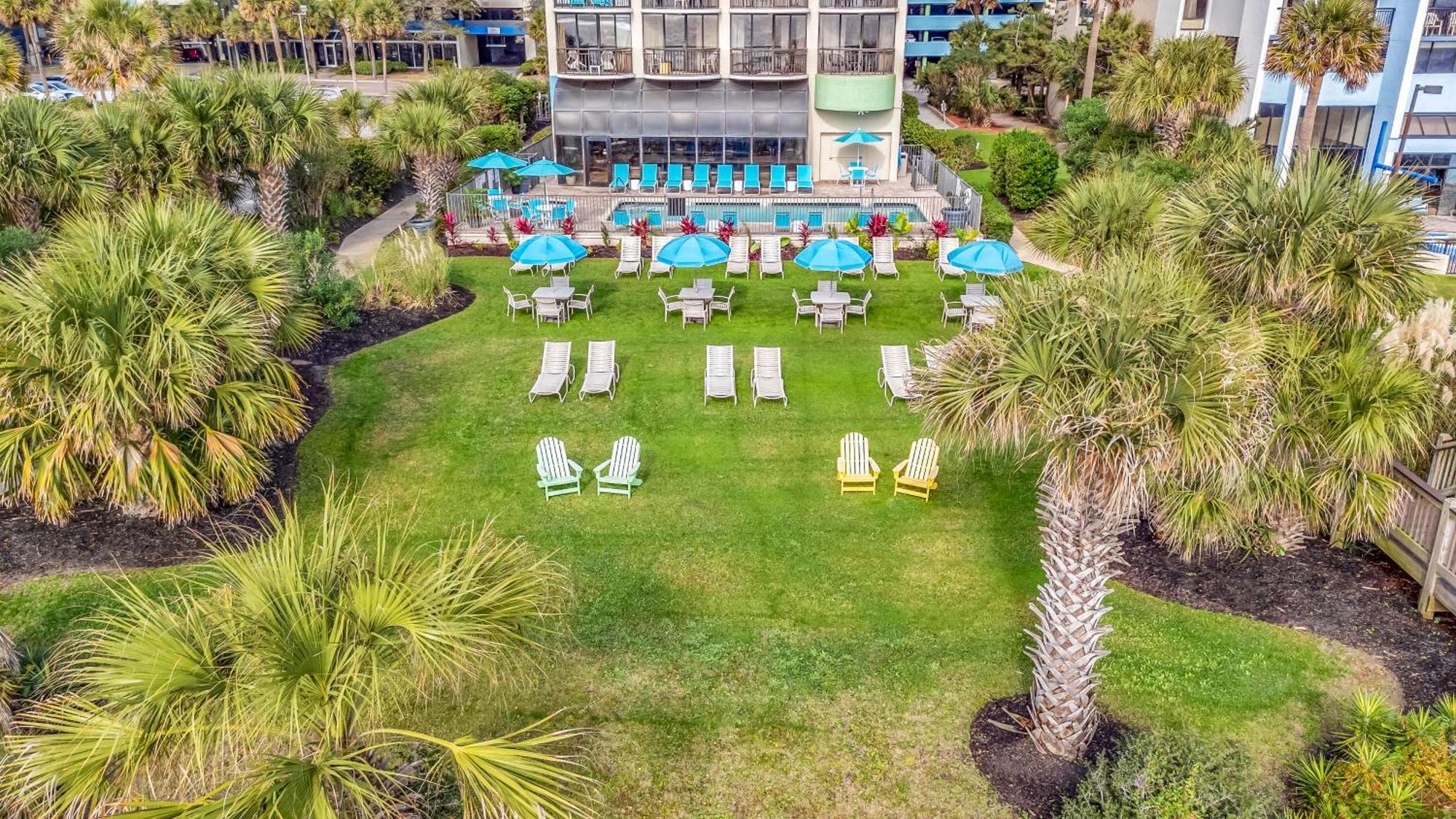 Ocean View Double Suite! Sleeps 4 Meridian Plaza 705 Myrtle Beach Exterior photo