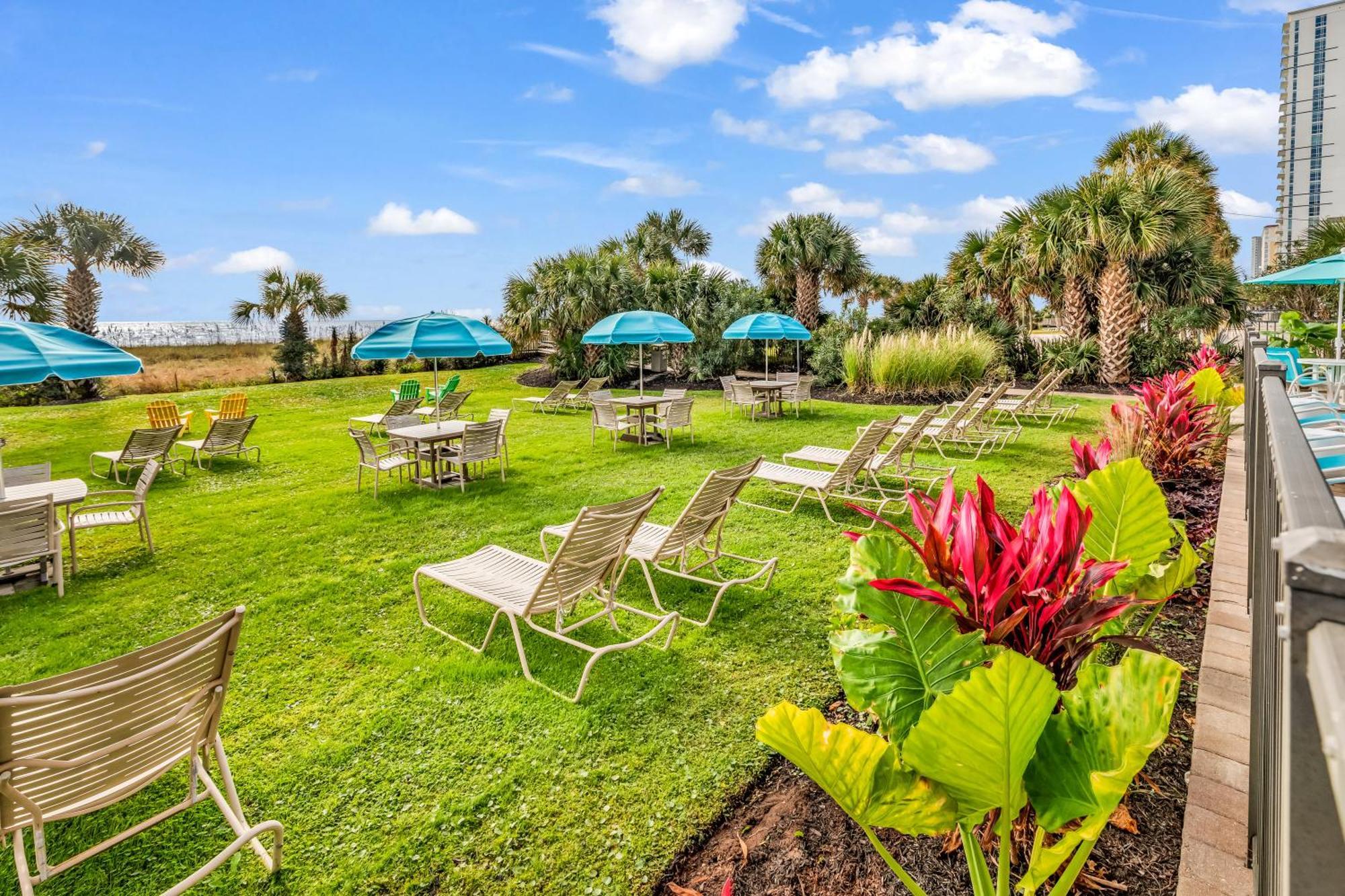 Ocean View Double Suite! Sleeps 4 Meridian Plaza 705 Myrtle Beach Exterior photo